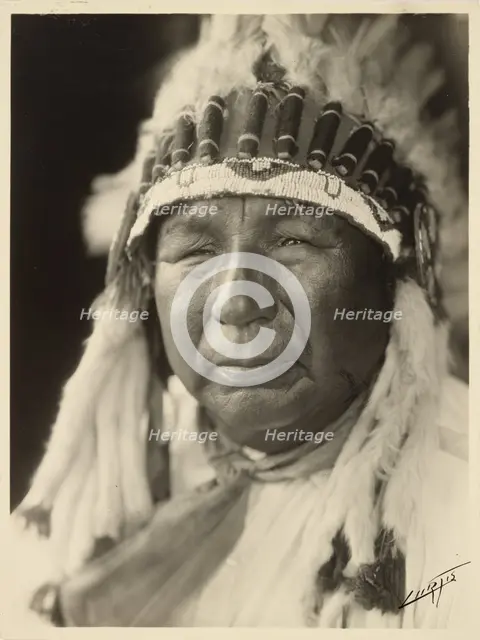 Pipe Stem-Oto, 1927. Creator: Edward Sheriff Curtis.