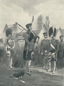 Piper, 93rd Sutherland Highlanders c19th century (1909)