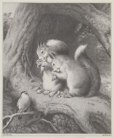 Piper and a Pair of Nutcrackers. 1871. Artist: John Chumley