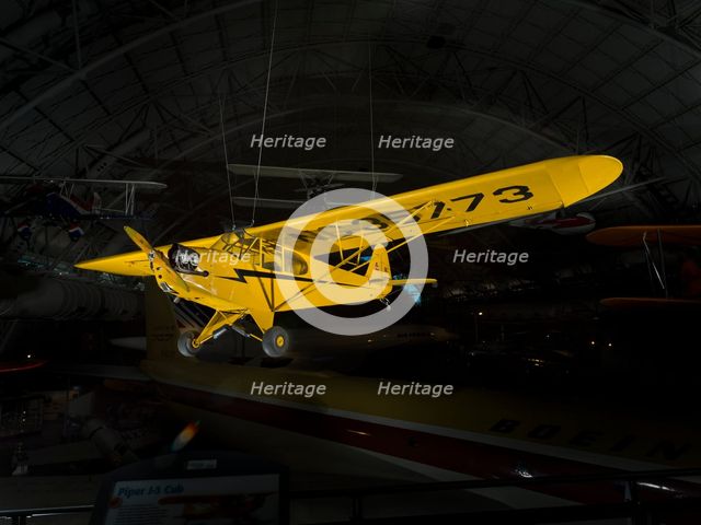 Piper J-3 Cub, 1937-1947. Creator: Piper Aircraft Corp..
