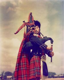 Piper, Scotland, c1955. Creator: Arthur Charles Kirby Ware
