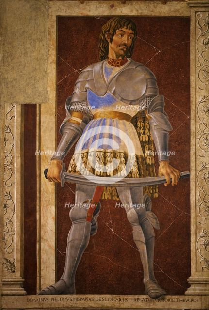 Pippo Spano, c. 1448. Artist: Andrea del Castagno (c. 1418-1457)