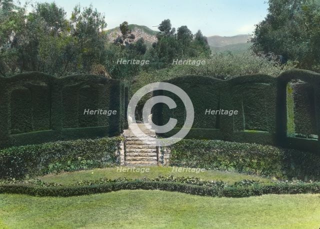 "Piranhurst," Henry Ernest Bothin house, 371 Cold Spring Road, Montecito, California., 1917. Creator: Frances Benjamin Johnston.