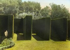 "Piranhurst," Henry Ernest Bothin house, 371 Cold Spring Road, Montecito, California., 1917. Creator: Frances Benjamin Johnston