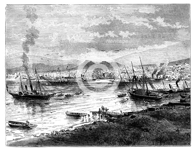Piraeus, Athens, Greece, c1888. Artist: Unknown