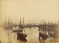 Piraeus, Greece, about 1865-1875. Creator: Unknown