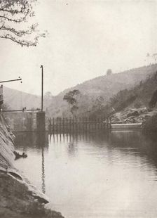 Pirahy Diversion (Dam from up stream) of the Rio Light and Power Works 1914