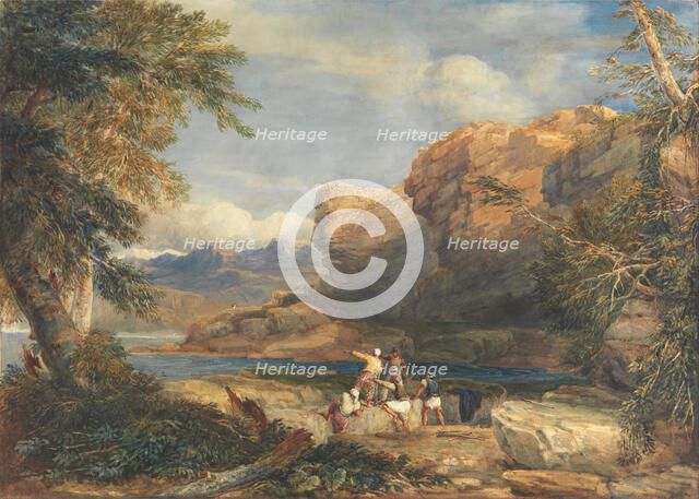 Pirate's Isle, 1826. Creator: Cox, David (1783-1859).