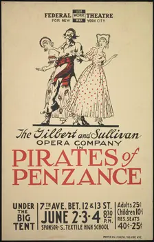 Pirates of Penzance, [193-]. Creator: Unknown