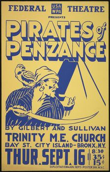 Pirates of Penzance, New York, [1930s]. Creator: Unknown