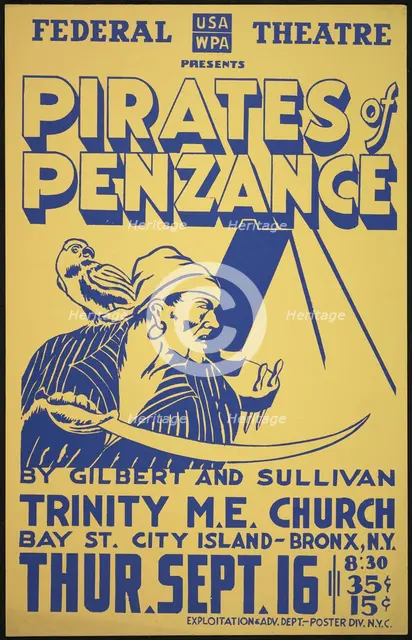 Pirates of Penzance, New York, [1930s]. Creator: Unknown.