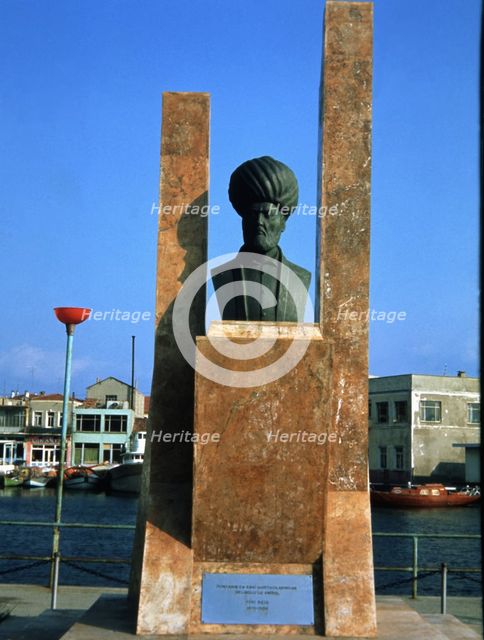 Piri Reis (1470-1554), cartographer and commander of the Ottoman fleet of Gelibolu (Gallipoli).