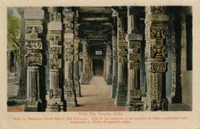 Pirthi Raj Temple, Delhi c1900