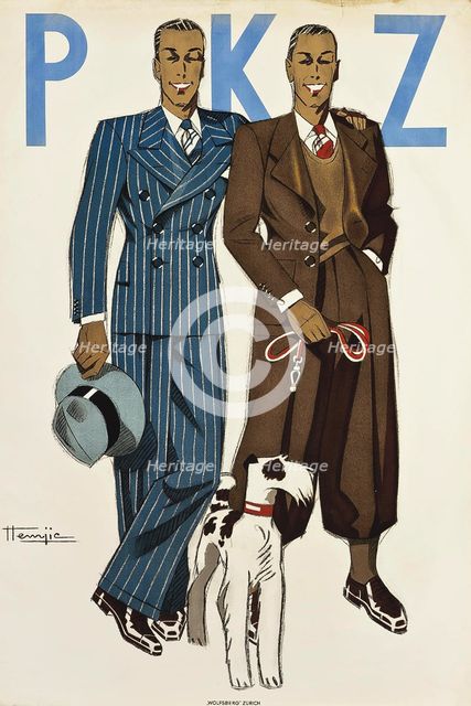 PKZ, 1933. Creator: Hemjic, Marcel Jacques (1894-1942).