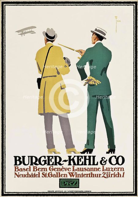 PKZ Burger-Kehl & Co, 1916. Creator: Fries, Leonhard F. W. (1883-1953).
