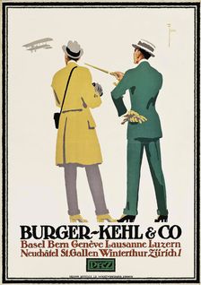 PKZ Burger-Kehl & Co, 1916. Creator: Fries, Leonhard F. W. (1883-1953)