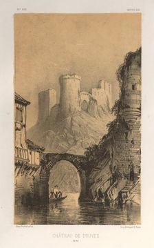 ...Pl. 12, Chateau De Druyes (Yonne), 1860. Creator: Victor Petit (French, 1817-1874)