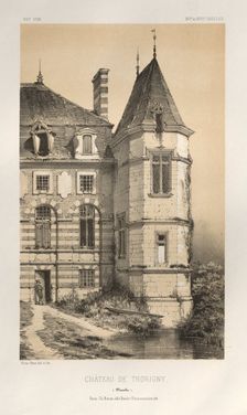 ...Pl. 20, Chateau De Thorigny (Manche), published 1860. Creator: Victor Petit (French, 1817-1874)