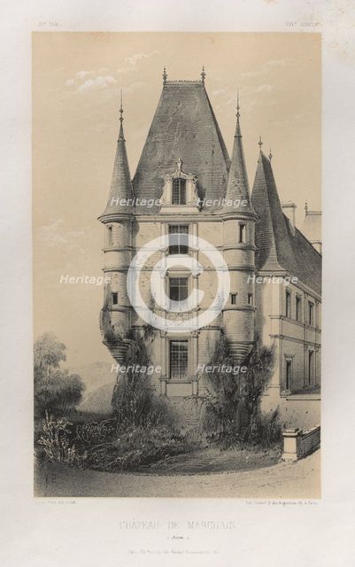 ...Pl. 31, Château De Marchais (Aisne), 1860. Creator: Victor Petit (French, 1817-1874).