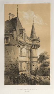 ...Pl. 32, Château DAzay-Le-Rideau (Indre et Loire), 1860. Creator: Victor Petit (French, 1817-1874)