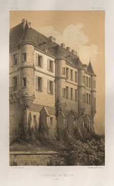 ...Pl. 35, Château De Mello (Oise), 1860. Creator: Victor Petit (French, 1817-1874)