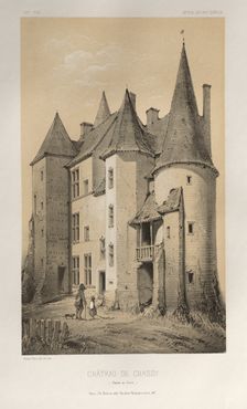 ...Pl. 45 Château De Chassy (Saône et Loire), 1860. Creator: Victor Petit (French, 1817-1874)
