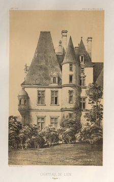 ...Pl. 49, Château De Lion (Calvados), 1860. Creator: Victor Petit (French, 1817-1874)
