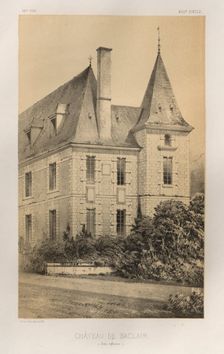...Pl. 59, Château De Baclair (Seine inférieure), 1860. Creator: Victor Petit (French, 1817-1874)