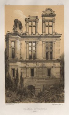 ...Pl. 66, Château DYrouerre (Yonne), 1860. Creator: Victor Petit (French, 1817-1874)