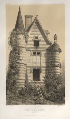 ...Pl. 72, Fief De La Motte (Saône et Loire), 1860. Creator: Victor Petit (French, 1817-1874)
