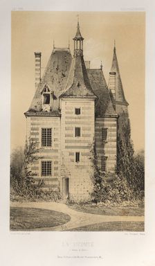 ...Pl. 75, La Vicomté (Saône et Loire), 1860. Creator: Victor Petit (French, 1817-1874)