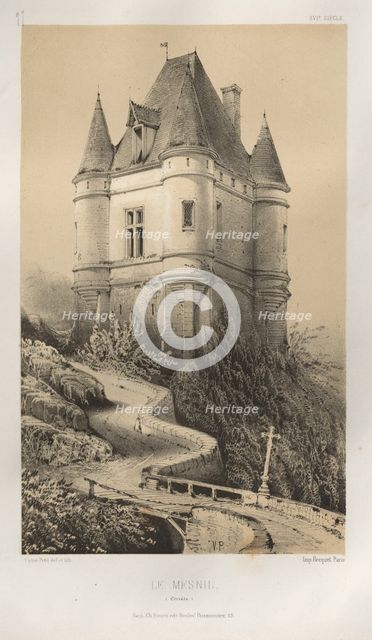 ...Pl. 77, Le Mesnil (Corrèze), 1860. Creator: Victor Petit (French, 1817-1874).