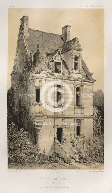 ...Pl. 79, Le Plessis-Dumée (Yonne), 1860. Creator: Victor Petit (French, 1817-1874).