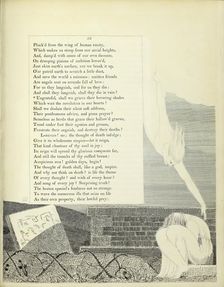 Pluck'd from the wing of human vanity, 1797. Creator: William Blake