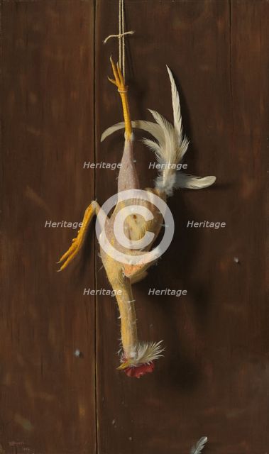 Plucked Clean, 1882. Creator: William Michael Harnett.
