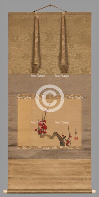 Plum blossom, c.1801. Creator: Sakai Hoitsu.