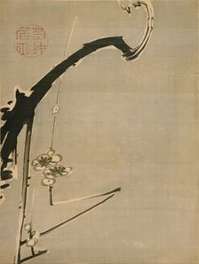 Plum Blossoms, 18th century. Artist: Jakuchu, Ito (1716-1800)