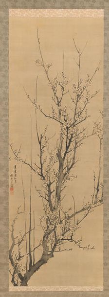 Plum Blossoms, dated 1851. Creator: Yamamoto Baiitsu