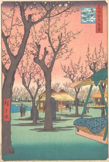 Plum Garden at Kamata, 1857., 1857. Creator: Ando Hiroshige