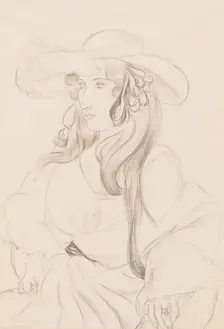 Plumed Hat, 1919. Creator: Henri Matisse