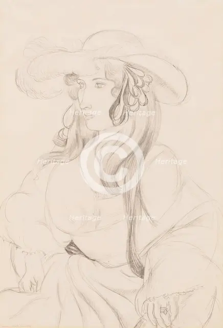 Plumed Hat, 1919. Creator: Henri Matisse.