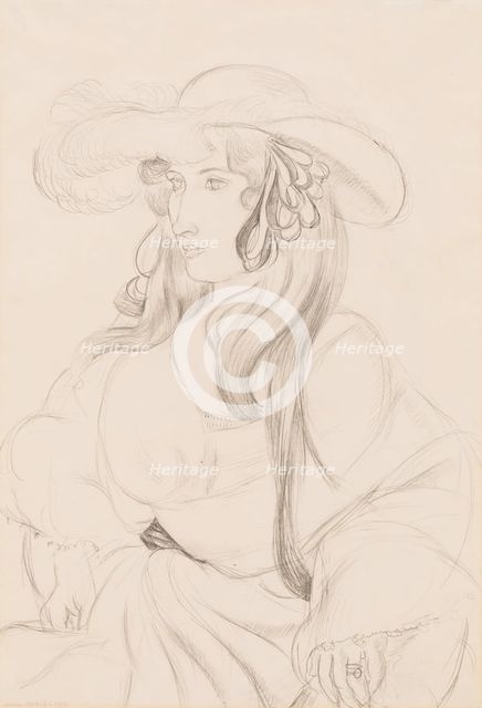 Plumed Hat, 1919. Creator: Henri Matisse.