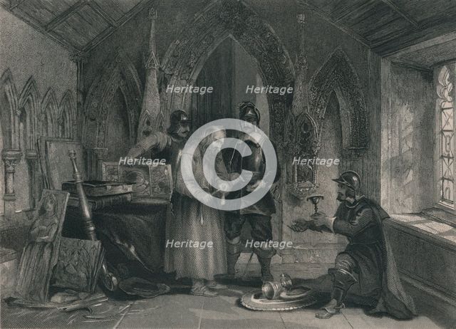 'Plunder of Monasteries', 19th century. Creator: Unknown.