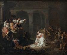 Plundering of a Manor House, c1640-1645. Creator: Stoop, Maerten (1618-1647)