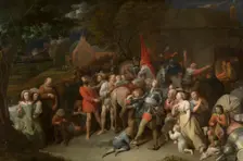 Plundering Soldiers, 1655-1660. Creator: David Ryckaert II