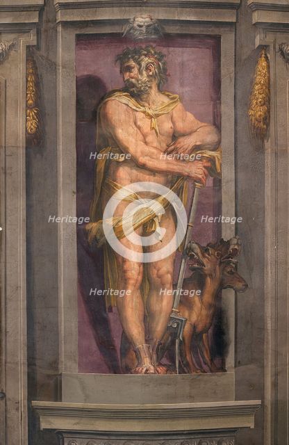 Pluto, 1556-1557. Artist: Gherardi, Cristofano (1508-1556)