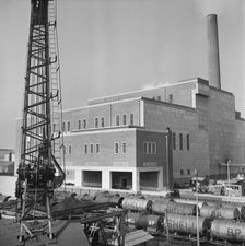 Plymouth B Power Station, City of Plymouth, 07/05/1953. Creator: John Laing plc