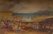 Plymouth, Devonshire c1830. Artist: JMW Turner
