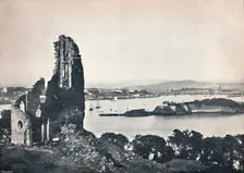 Plymouth - Drake's Island, from Mount Edgcumbe 1895