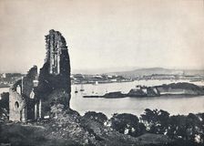 Plymouth - Drake's Island, from Mount Edgcumbe 1895